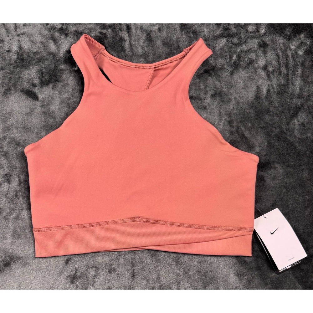 Nike One Womens XL Mauve Pink Sports Bra Light Support NWT $50